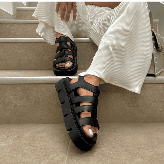 SANDALIA KAROL - NEGRA