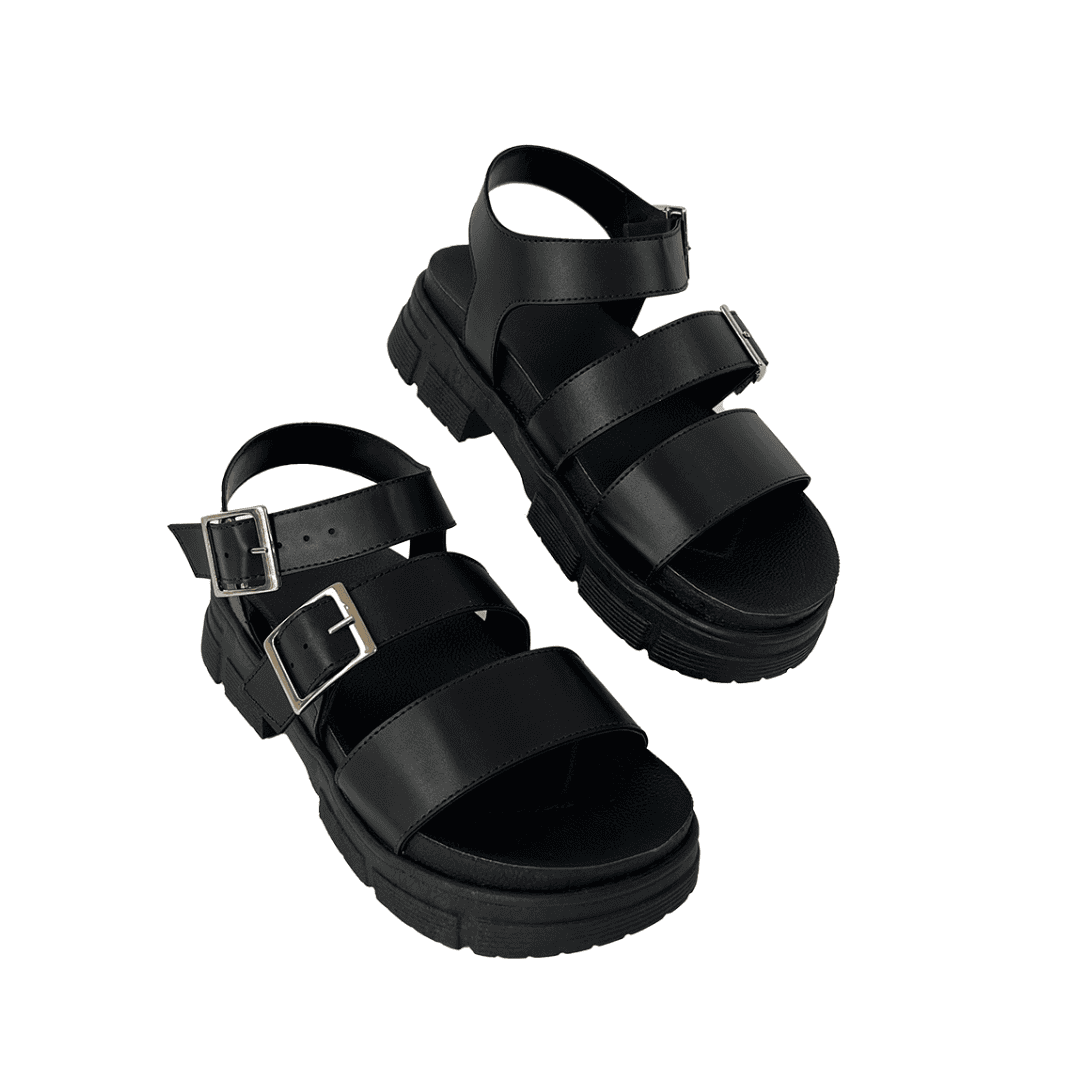 Sandalias Negras Es De Marca Sandalias Mujer Comprar Online