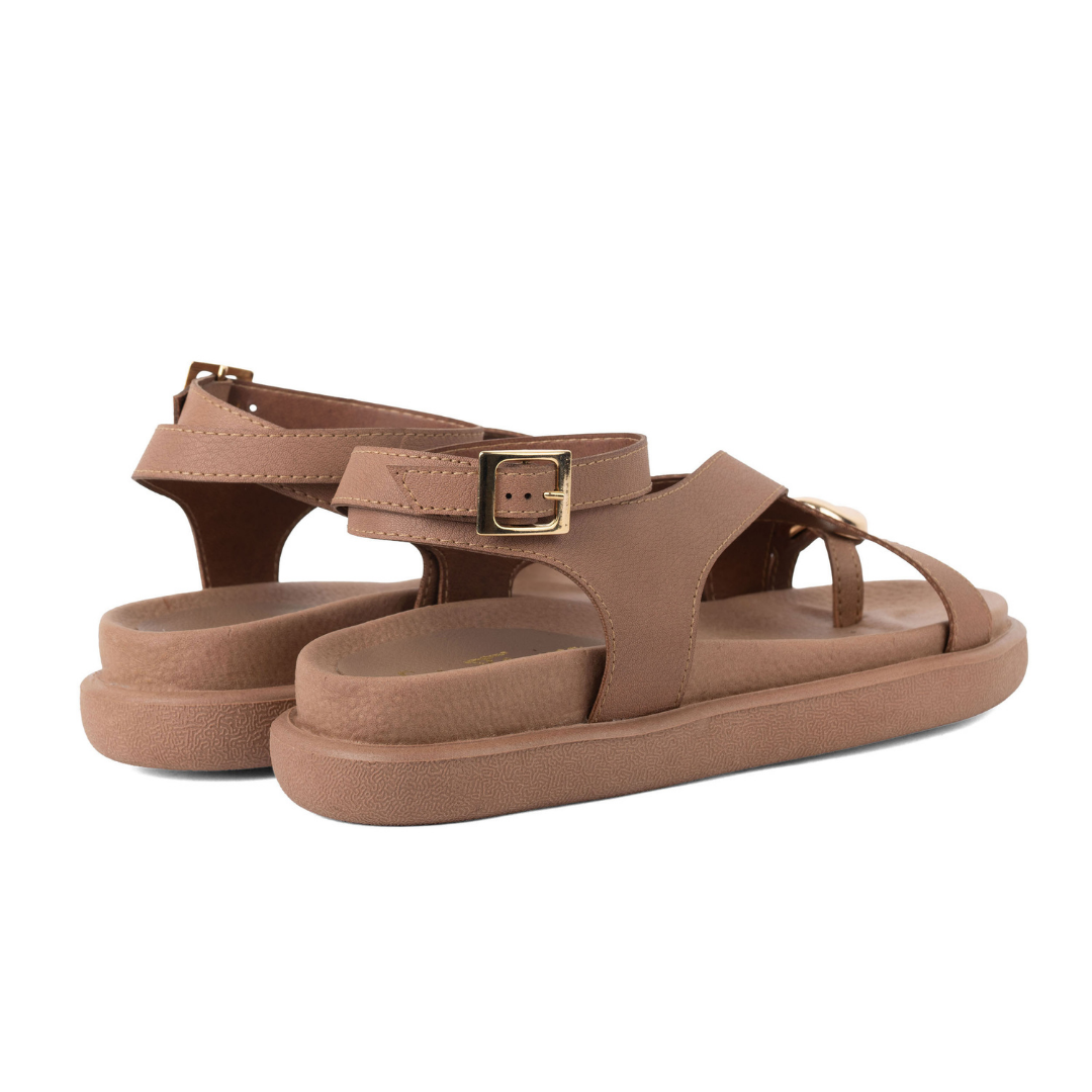 Sofisticación Natural – Sandalia Atenea Chocolate