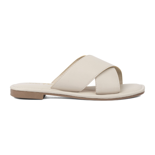 Estilo atemporal – Sandalia Octavia Marfil