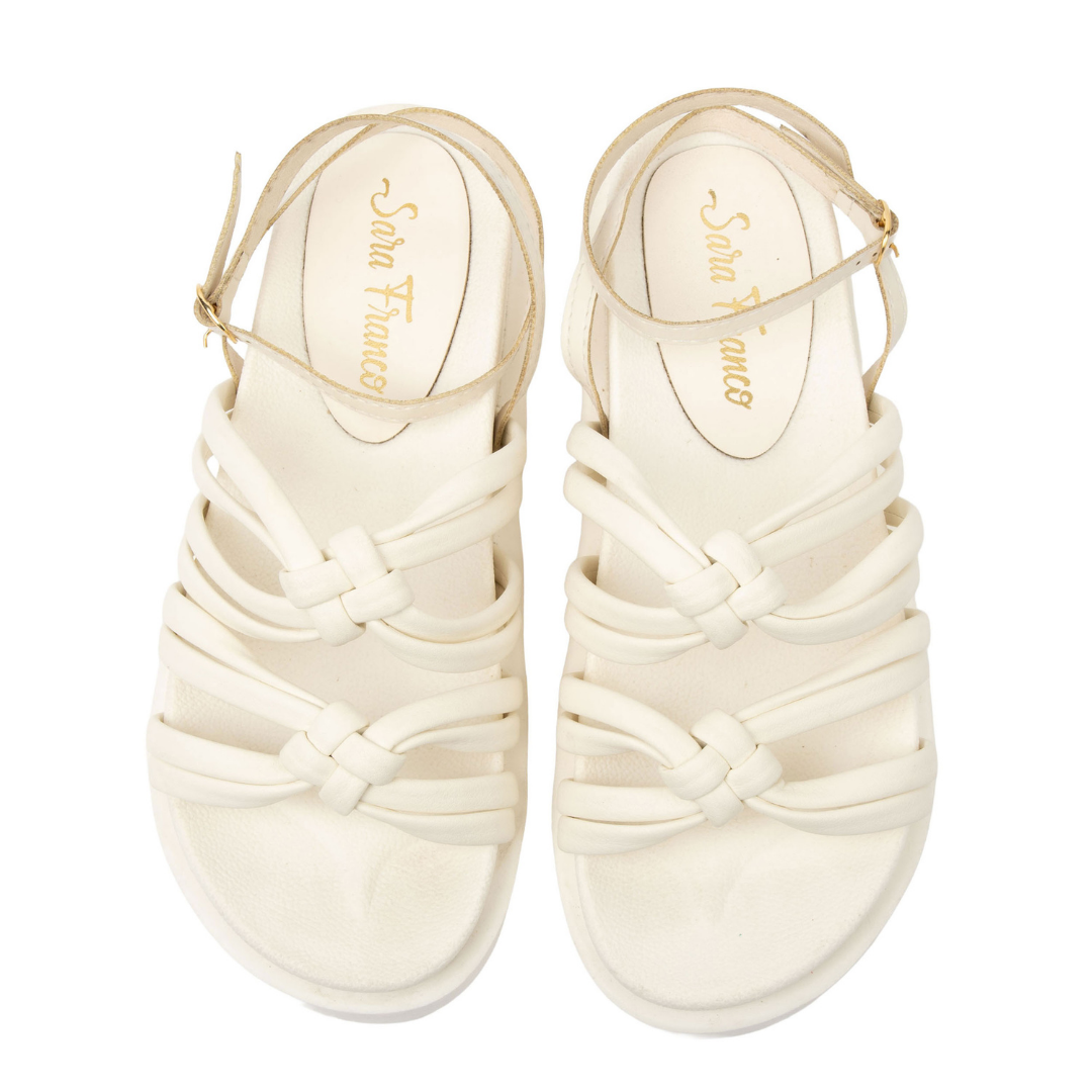 Sandalia Ligera ‑ Sahara Crema