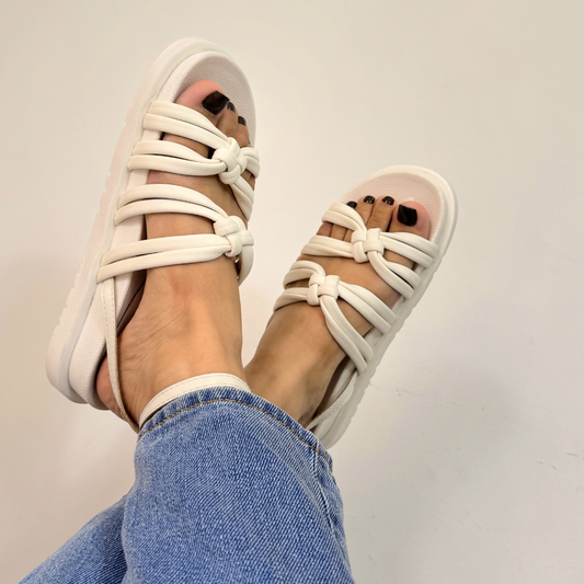 Sandalia Ligera ‑ Sahara Crema