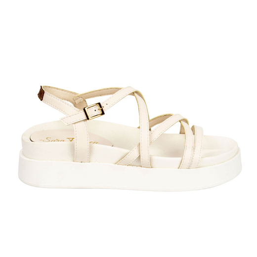 Sandalia Aura – Equilibrio y Frescura en Crema