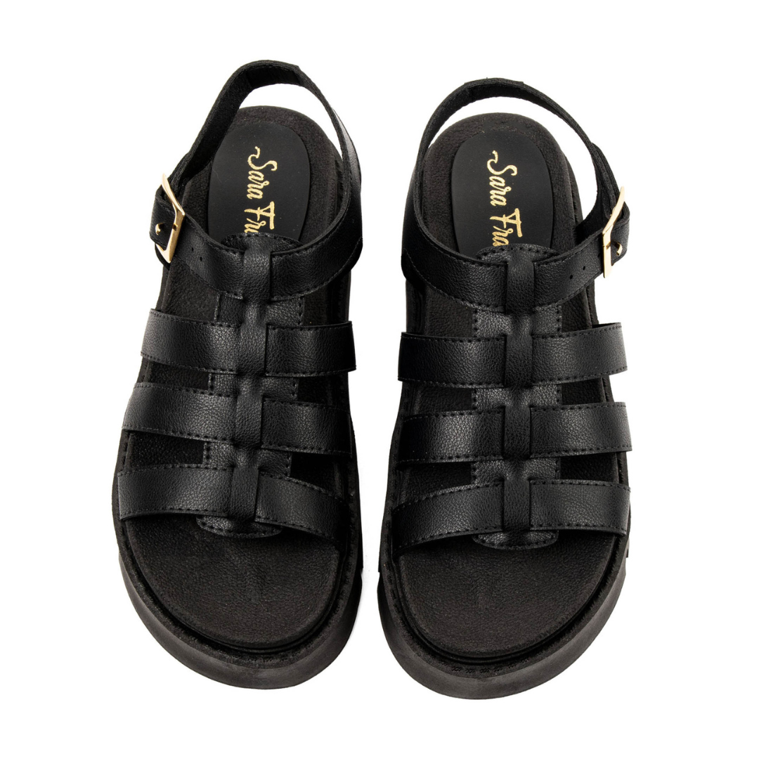 SANDALIA KAROL - NEGRA