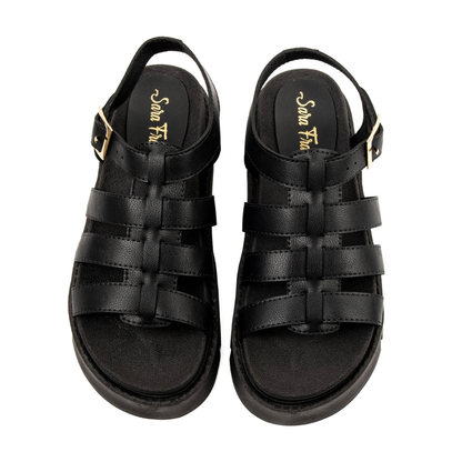 SANDALIA KAROL - NEGRA