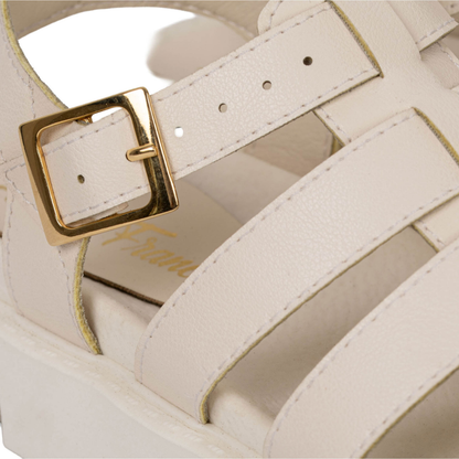 SANDALIA KAROL - CREMA