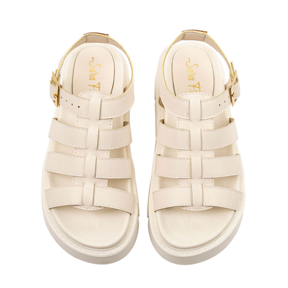 SANDALIA KAROL - CREMA