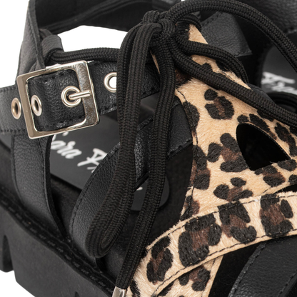 SANDALIA PARIS - ANIMAL PRINT