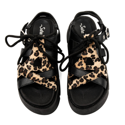 SANDALIA PARIS - ANIMAL PRINT