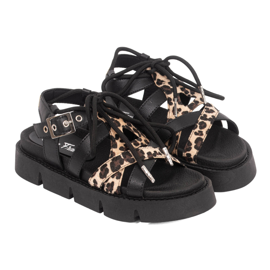 SANDALIA PARIS - ANIMAL PRINT