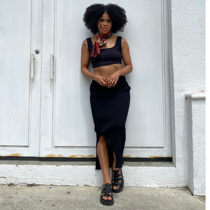 SANDALIA KAROL - NEGRA