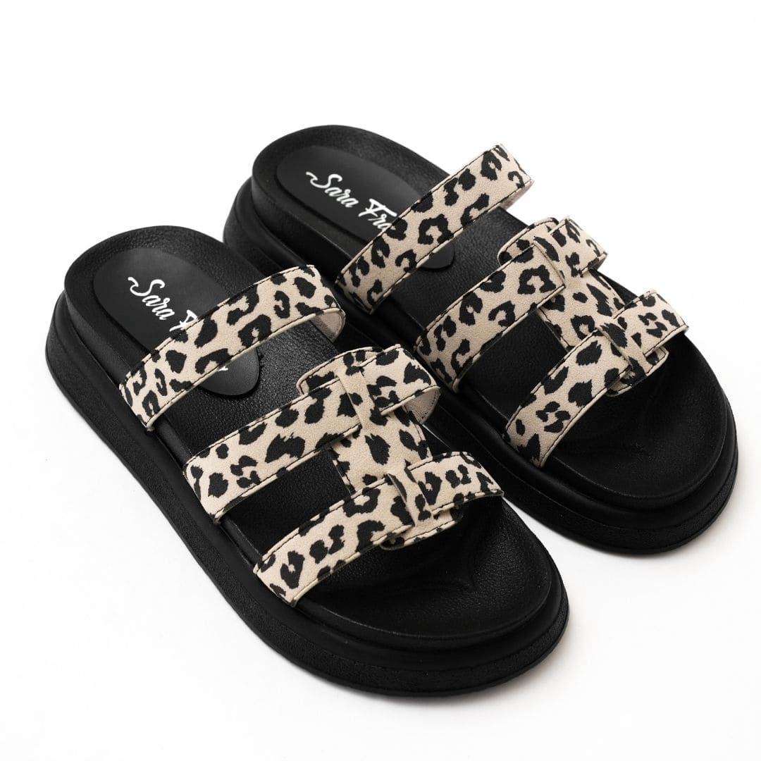 SANDALIA NÓMADA - ANIMAL PRINT