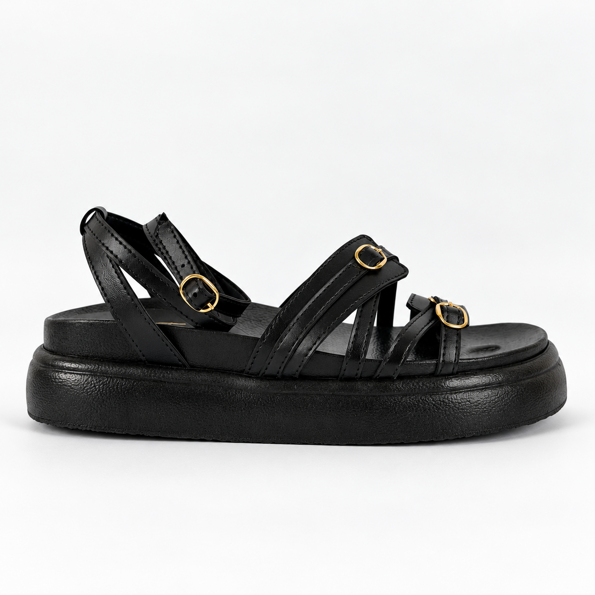 Sandalia Oliva Negra – imagen 1