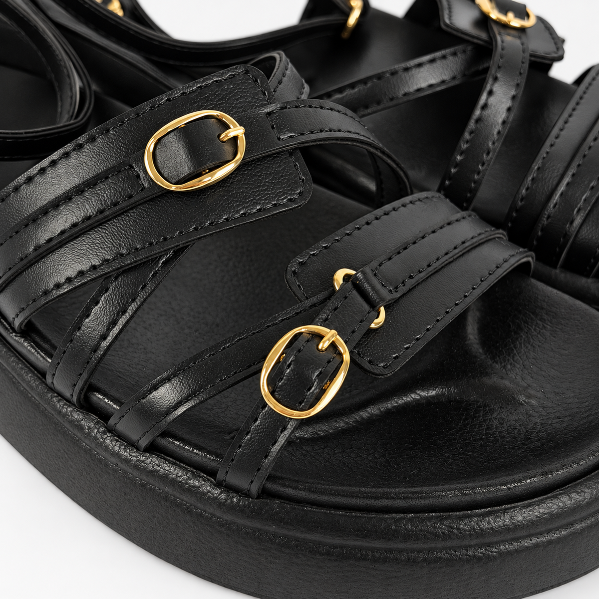 Sandalia Oliva Negra – imagen 5