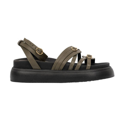 Sandalia elegante para mujer sofisticada – Oliva