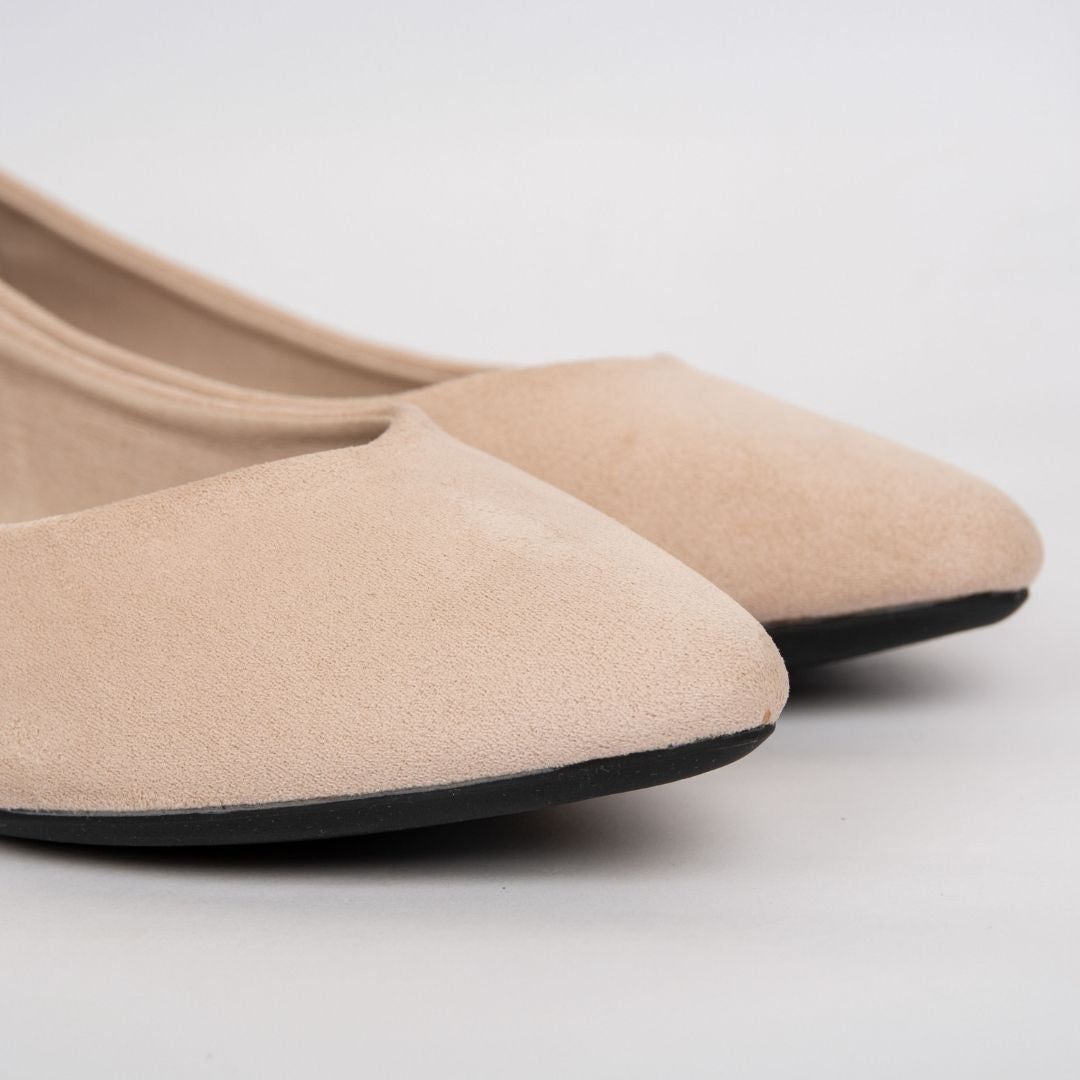Baleta punta fina mujer – Verona Beige