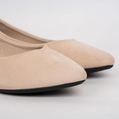 Baleta punta fina mujer – Verona Beige