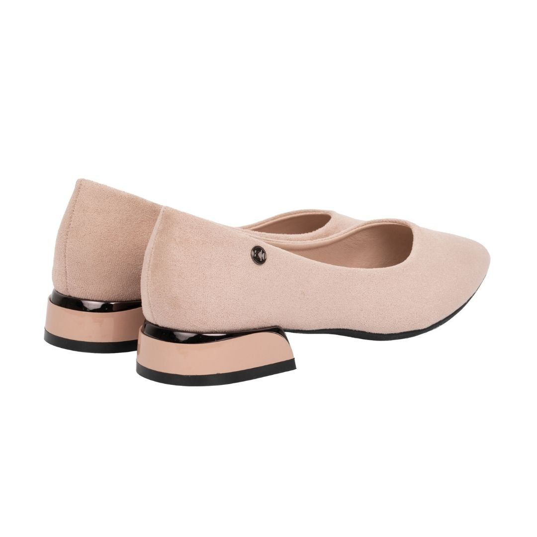 Baleta punta fina mujer – Verona Taupe
