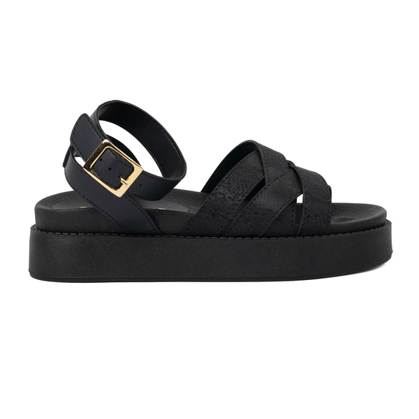 Eleva tu poder – Sandalia Magna negra